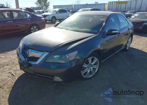 2010 Acura Rl 3.7 from USA, damaged, VIN JH4KB2F68AC001163